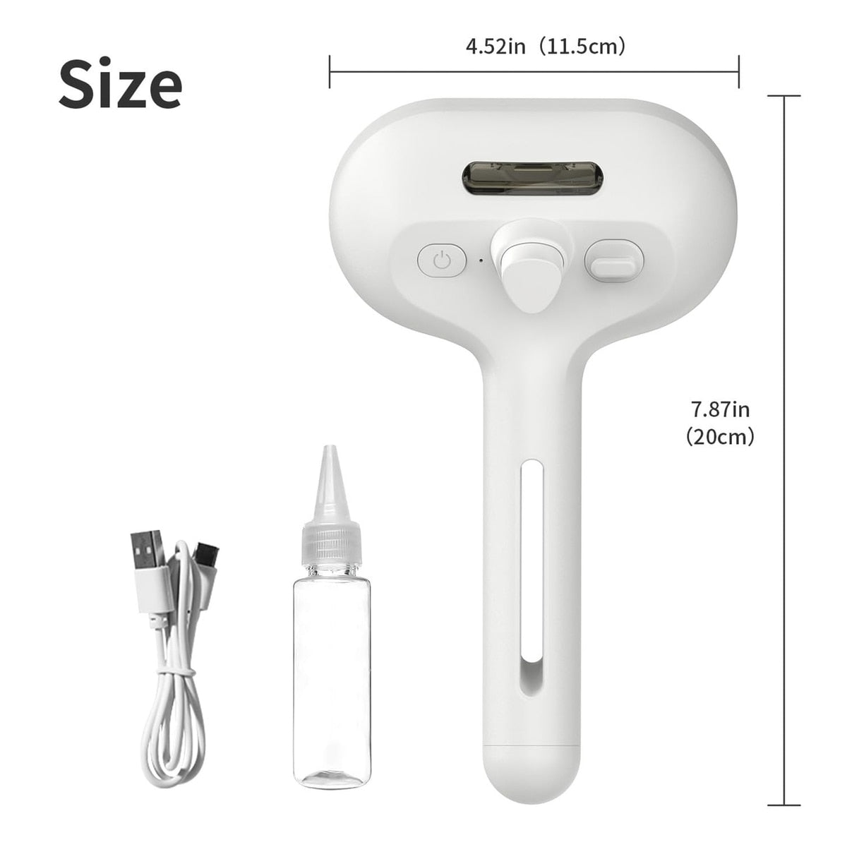Pet Steam Hair Comb Brush