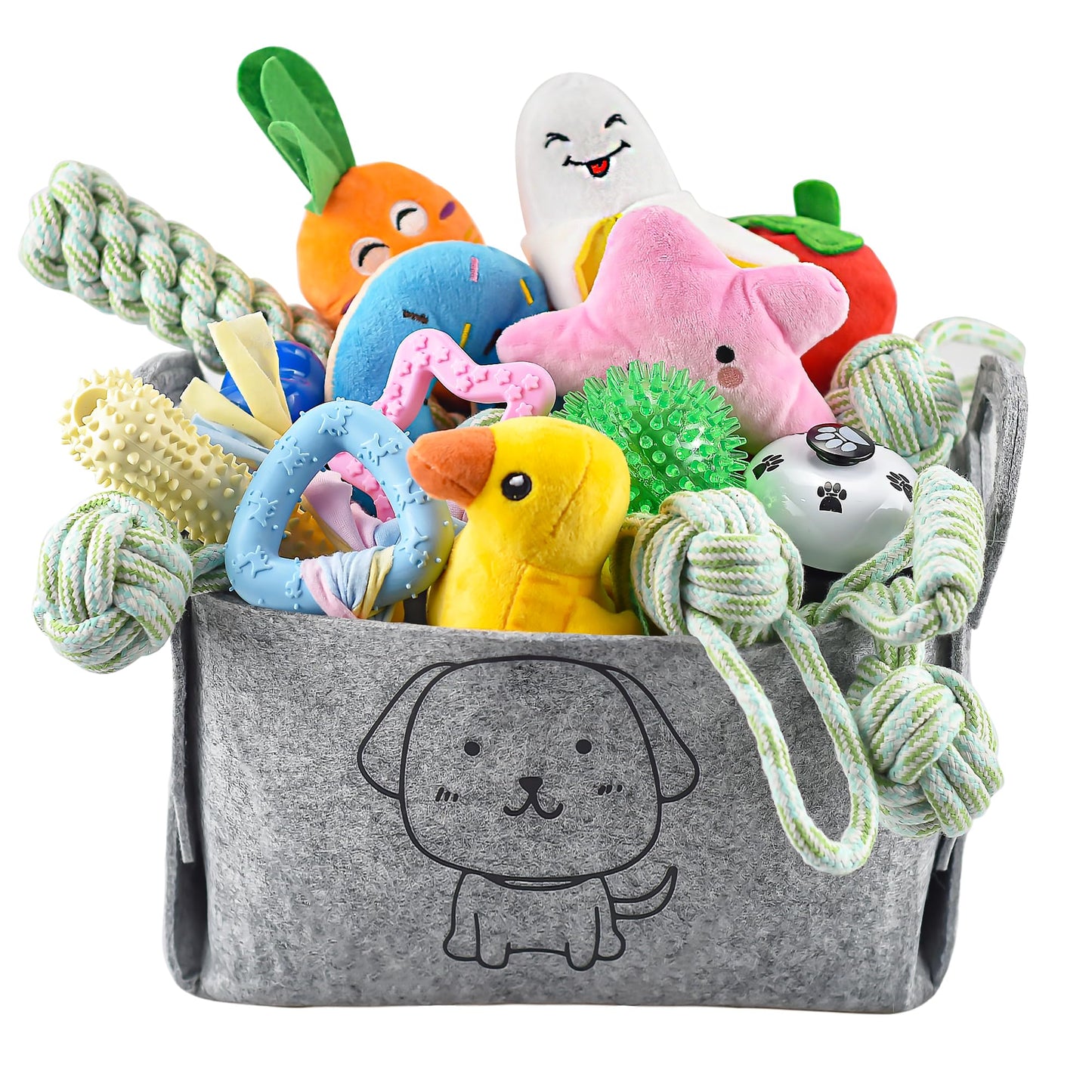 LECHONG 24-Pack Puppy Toys Set