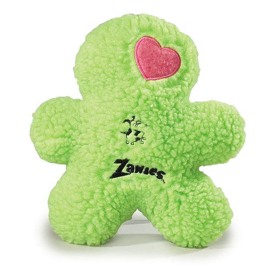 Zanies Embroidered Berber Boy Dog Toys Green