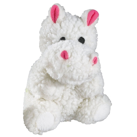 Zanies Fleecy Friend Dog Toys 6" Hippo