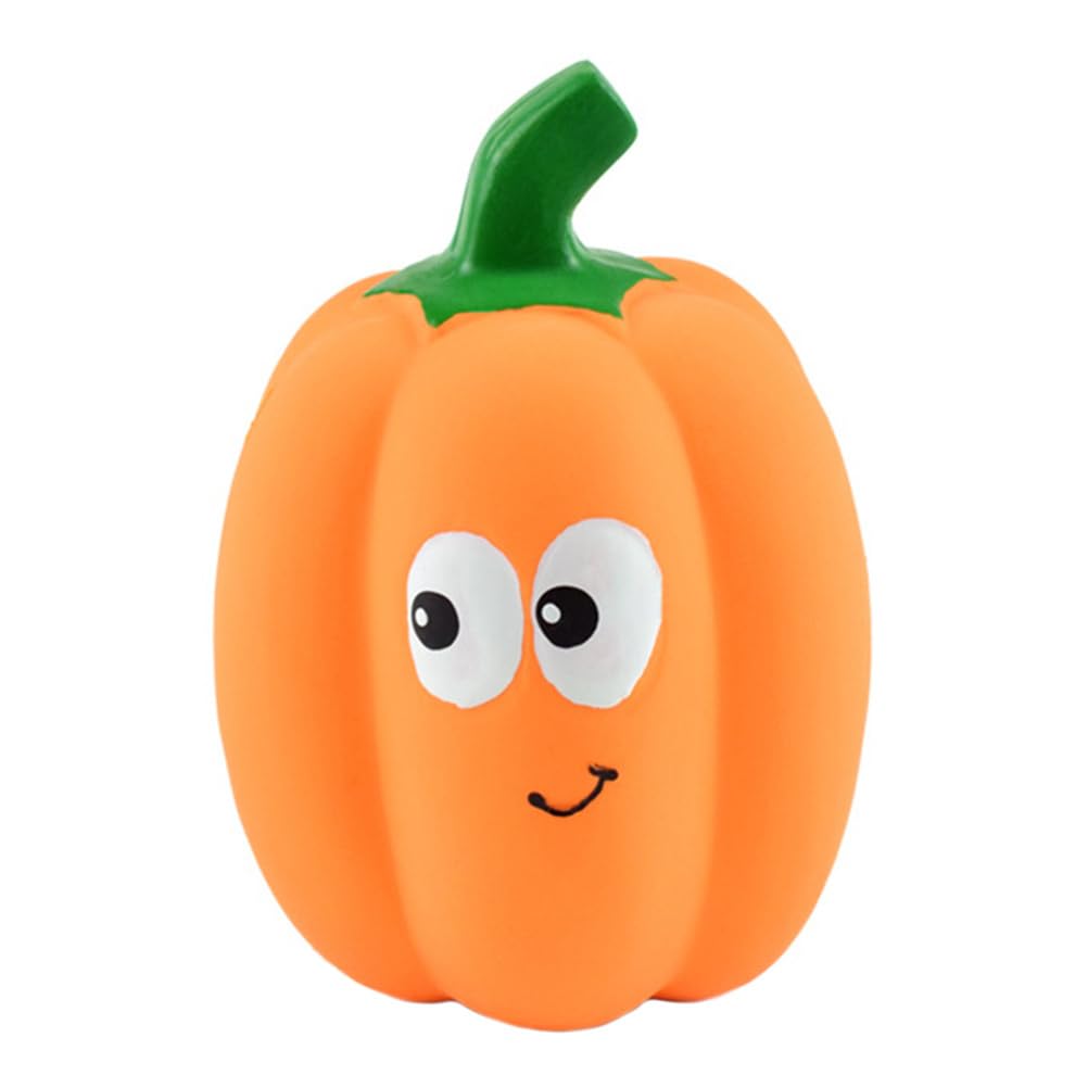 balacoo Squeaky Dog Toys - Latex Pumpkin Dog Toys