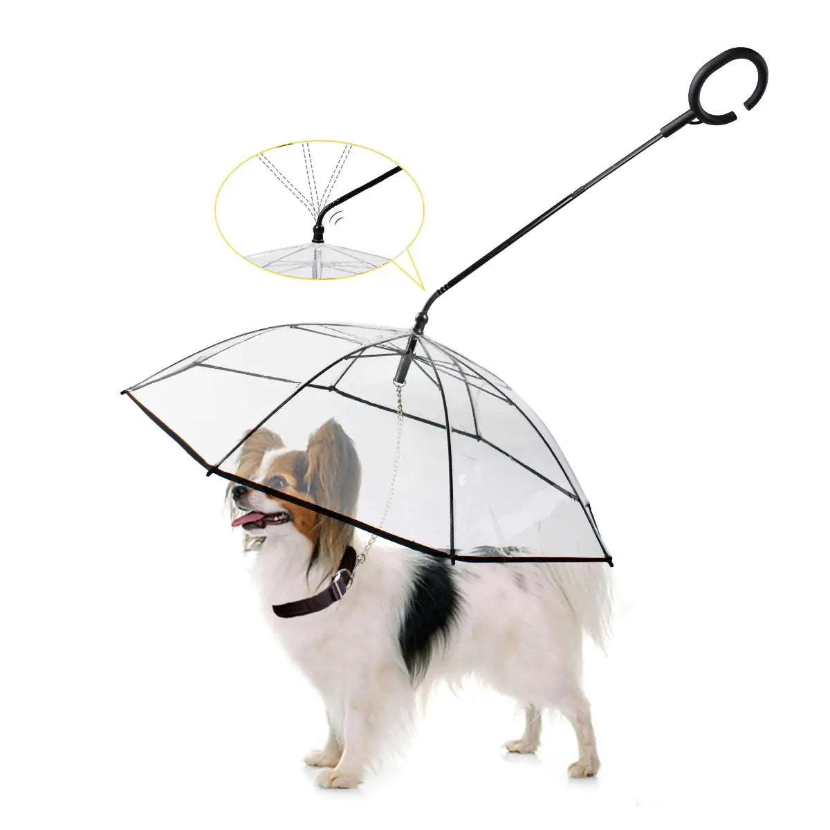 Pet Umbrella Leash Rainproof