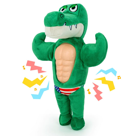 lilfrd Dog Chew Toys - Alligator Crocodiles