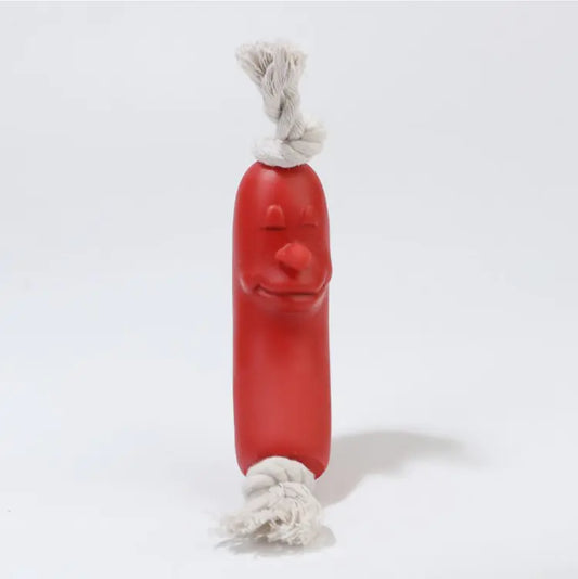 Pet Sausage Toy - Durable Chew Rope